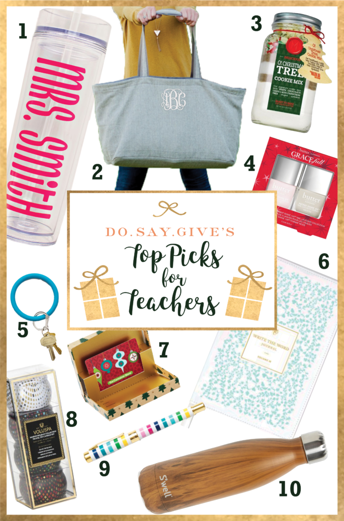 holiday gifts for teachers