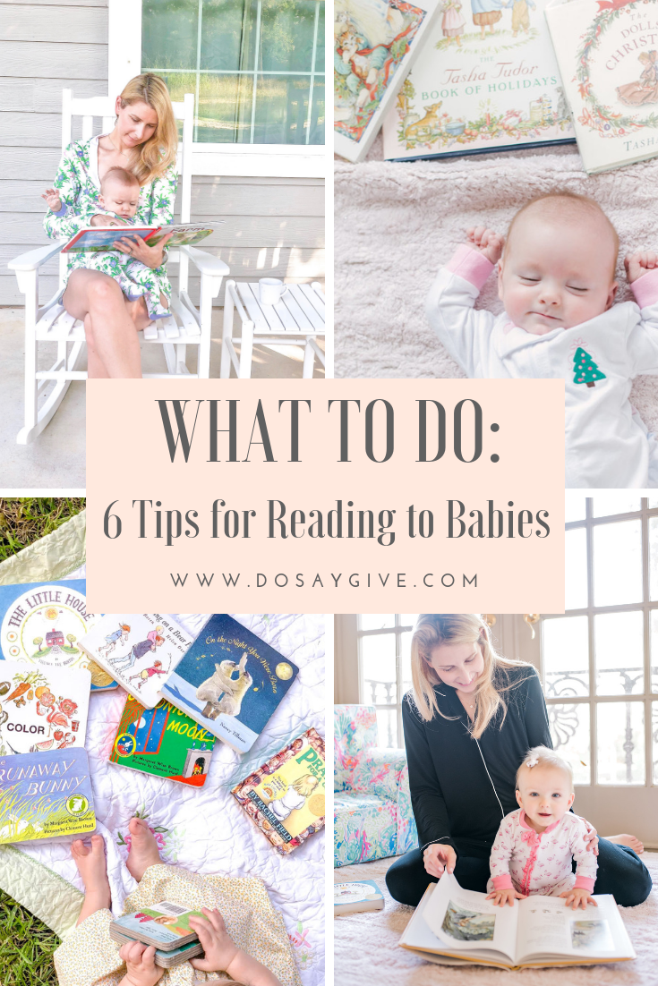 Tips for reading to babies